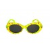 Thizelle Neon Yellow - Pink on Frame - Black